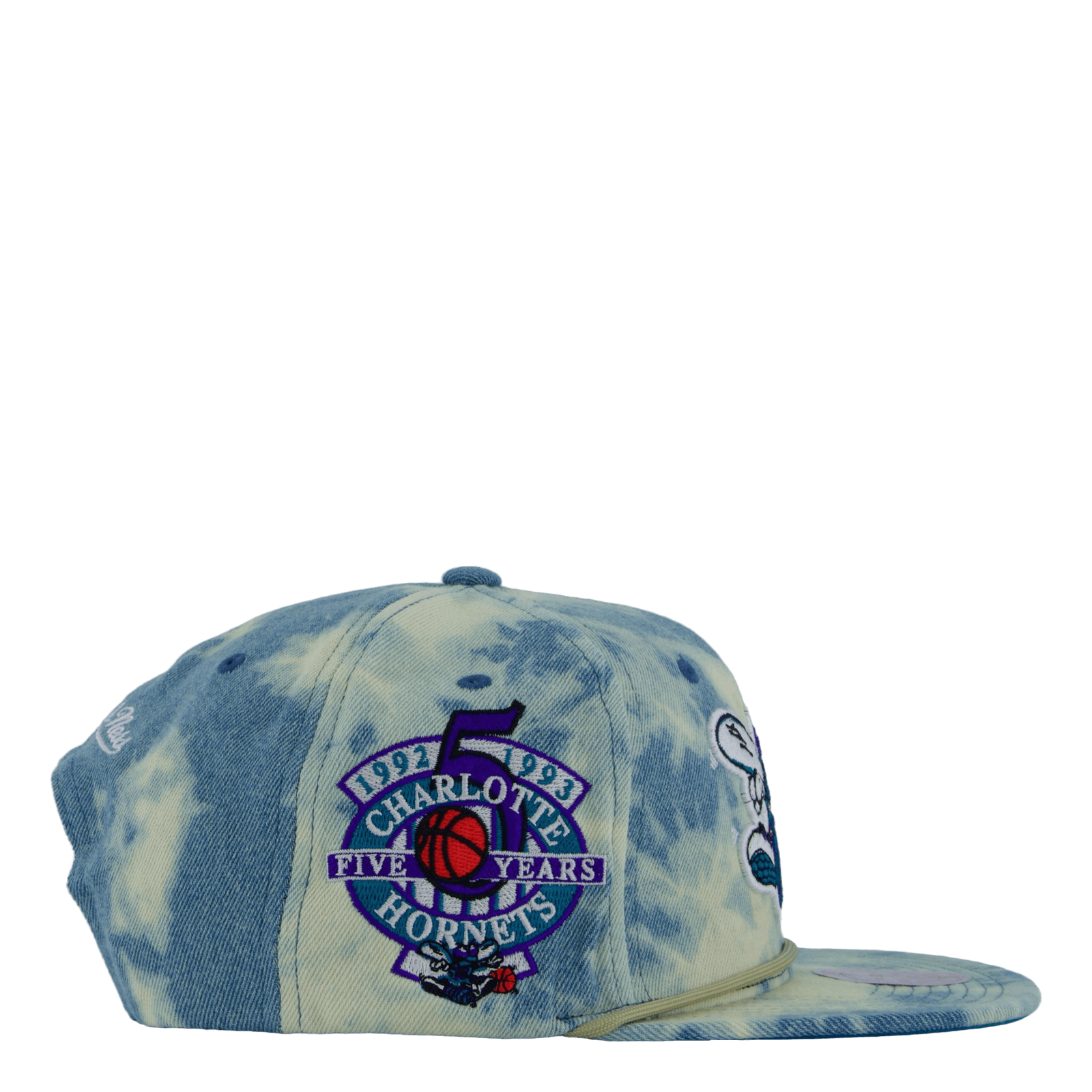 Hornets Acid Wash Snapback HWC
