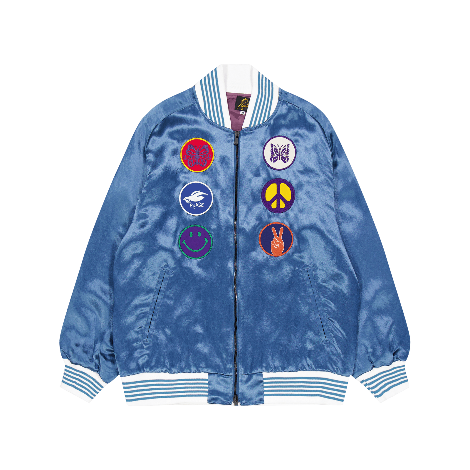 Award Jacket - Acetate Sateen A-blue
