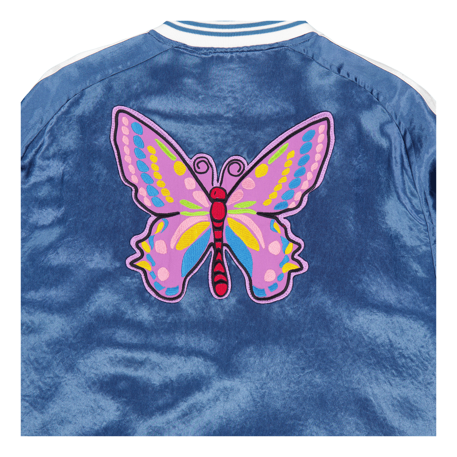 Award Jacket - Acetate Sateen A-blue