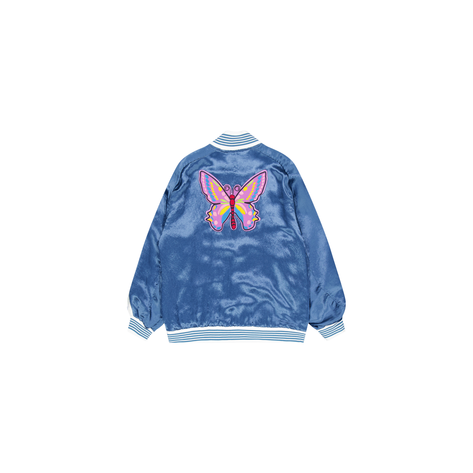 Award Jacket - Acetate Sateen A-blue