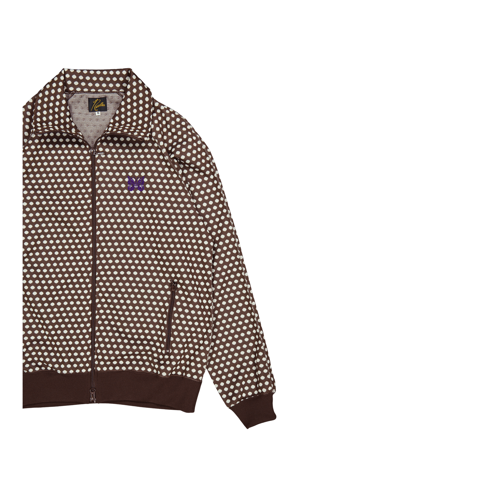 Track Jacket - Poly Jq. A-polka Dot