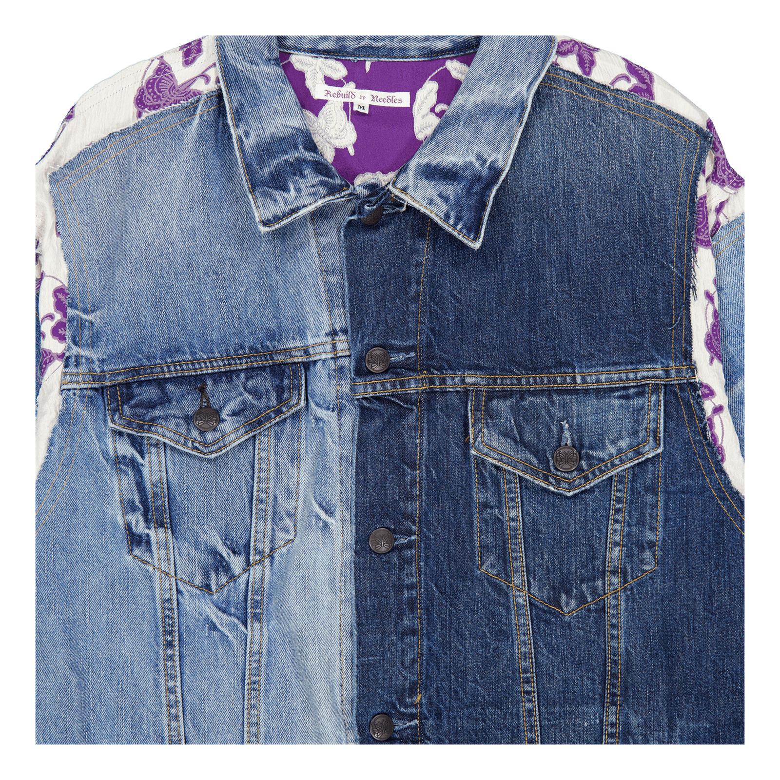 Jean Jacket -> Covered Jacket A-off White