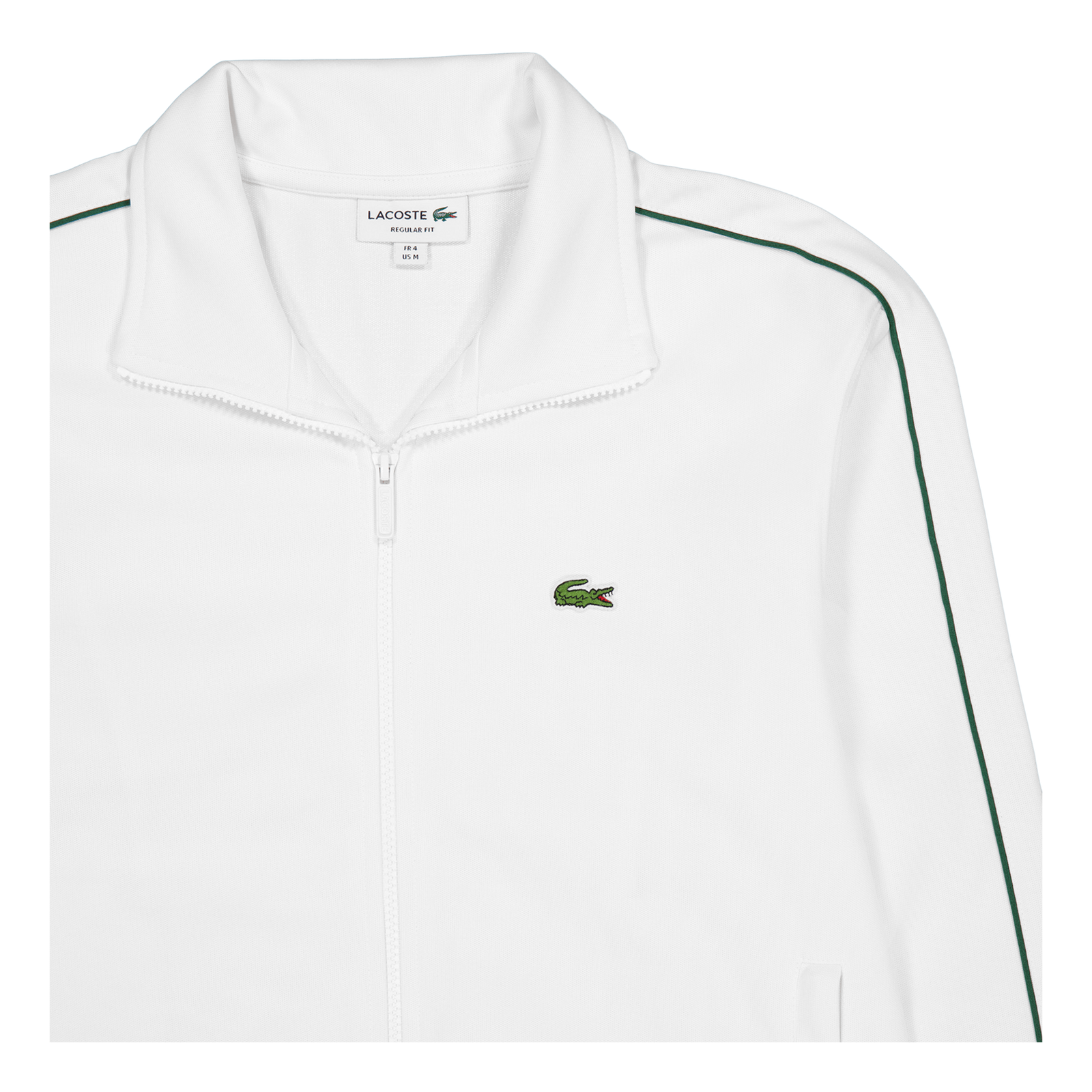 Lacoste Full Zip Sweater 70v Flour