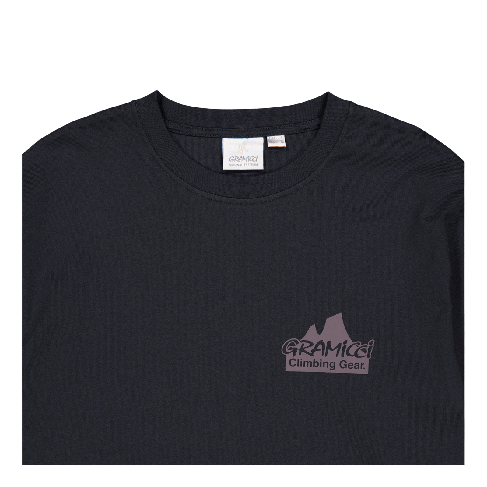 Climbing Gear L/s Tee Vintage Black