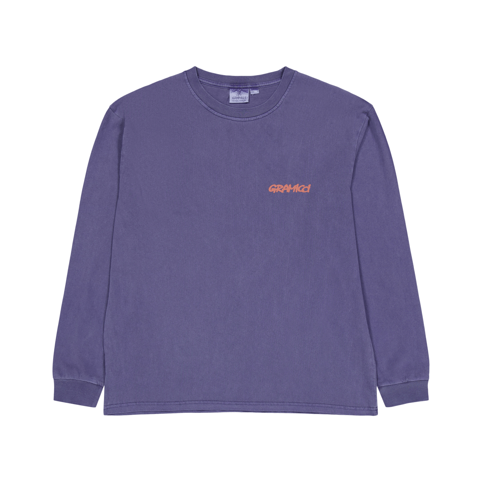 Footprints L/s Tee Navy Pigment