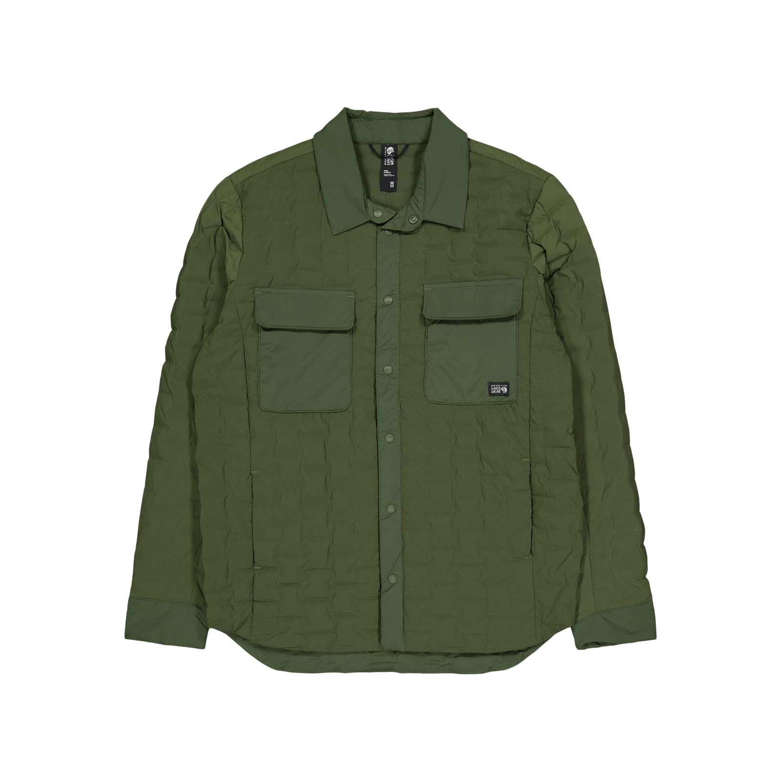 Stretchdown™ Light Shacket Surplus Green