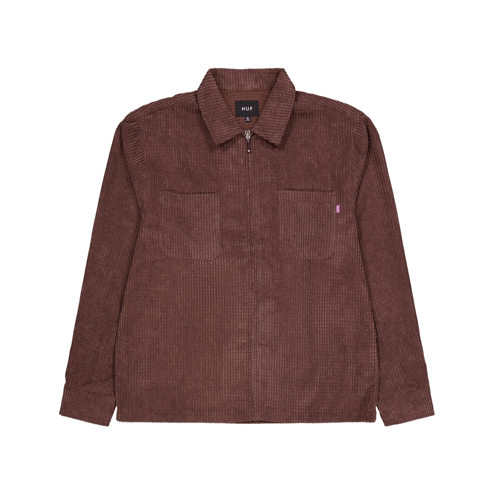 Cornelius Zip Shirt Eggplant