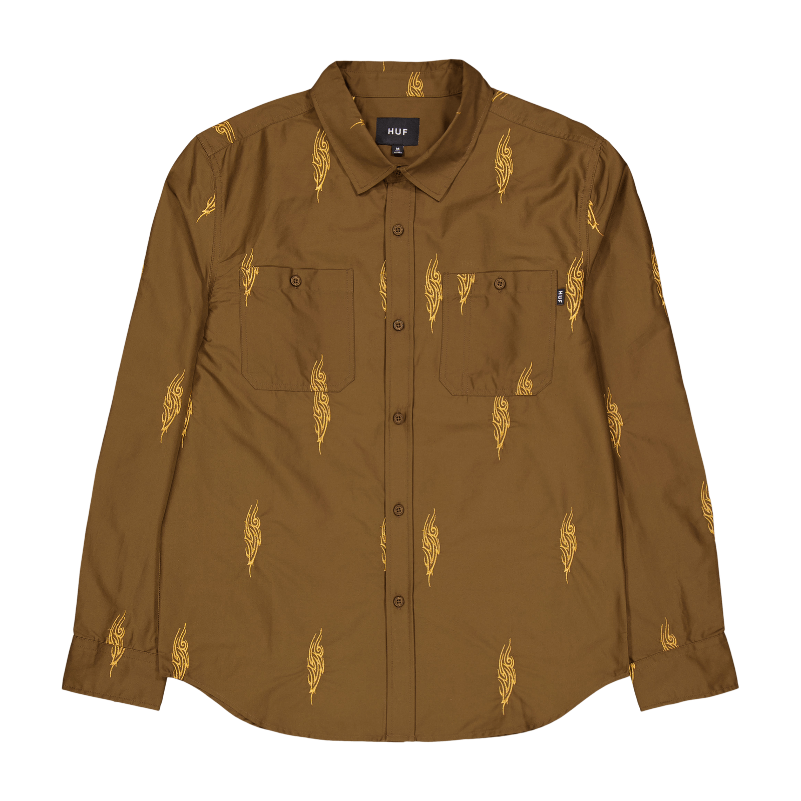 Larkin Embroidered Work Shirt Bison