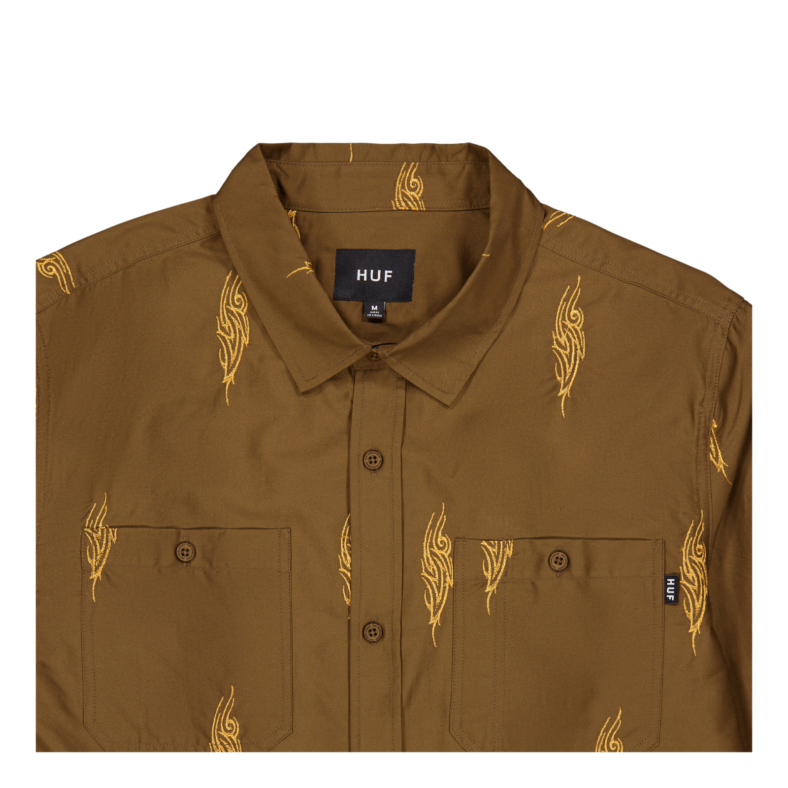 Larkin Embroidered Work Shirt Bison