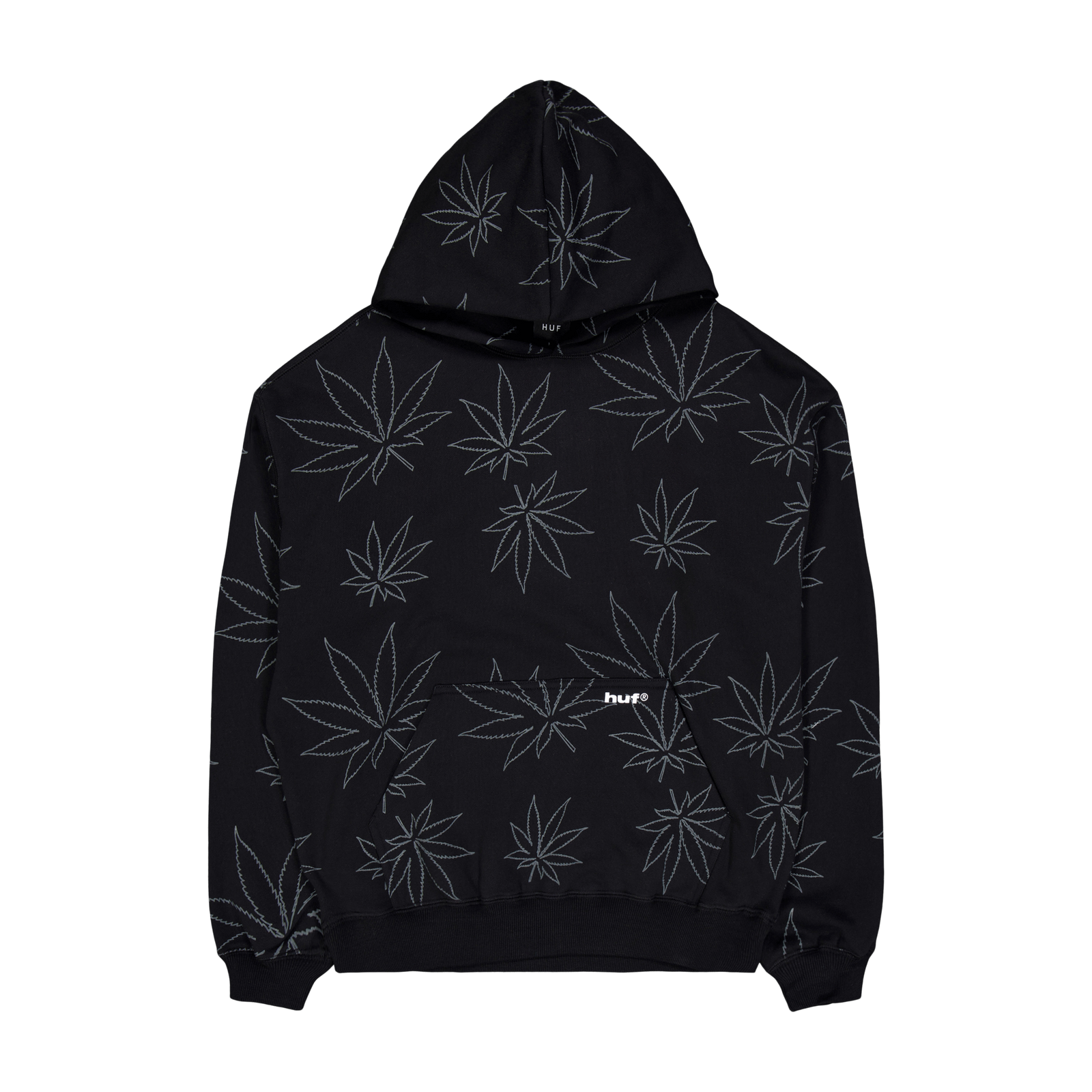 Plantlife Fleece Hoodie Black
