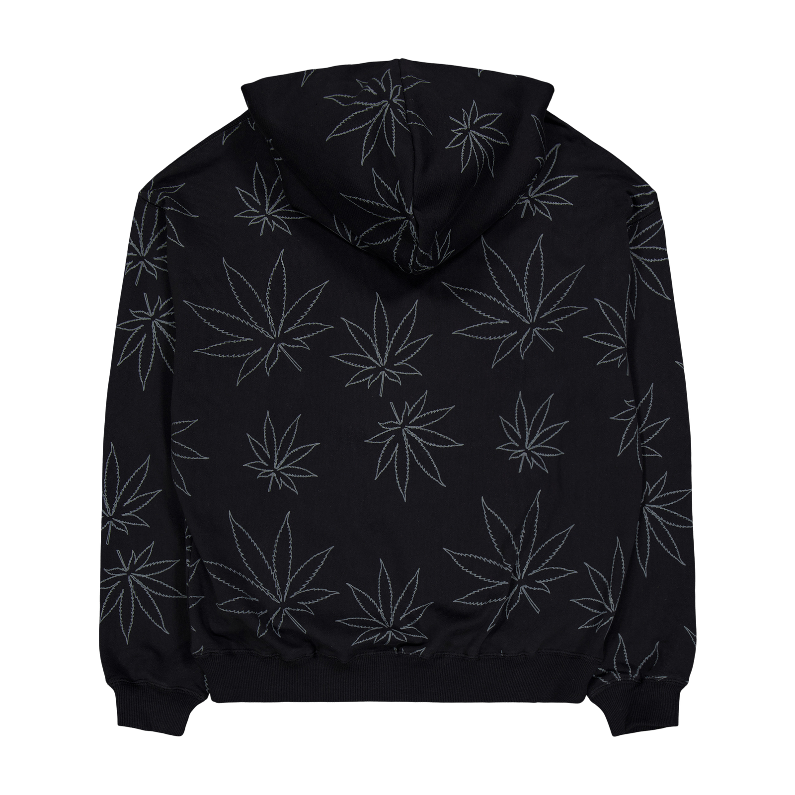 Plantlife Fleece Hoodie Black