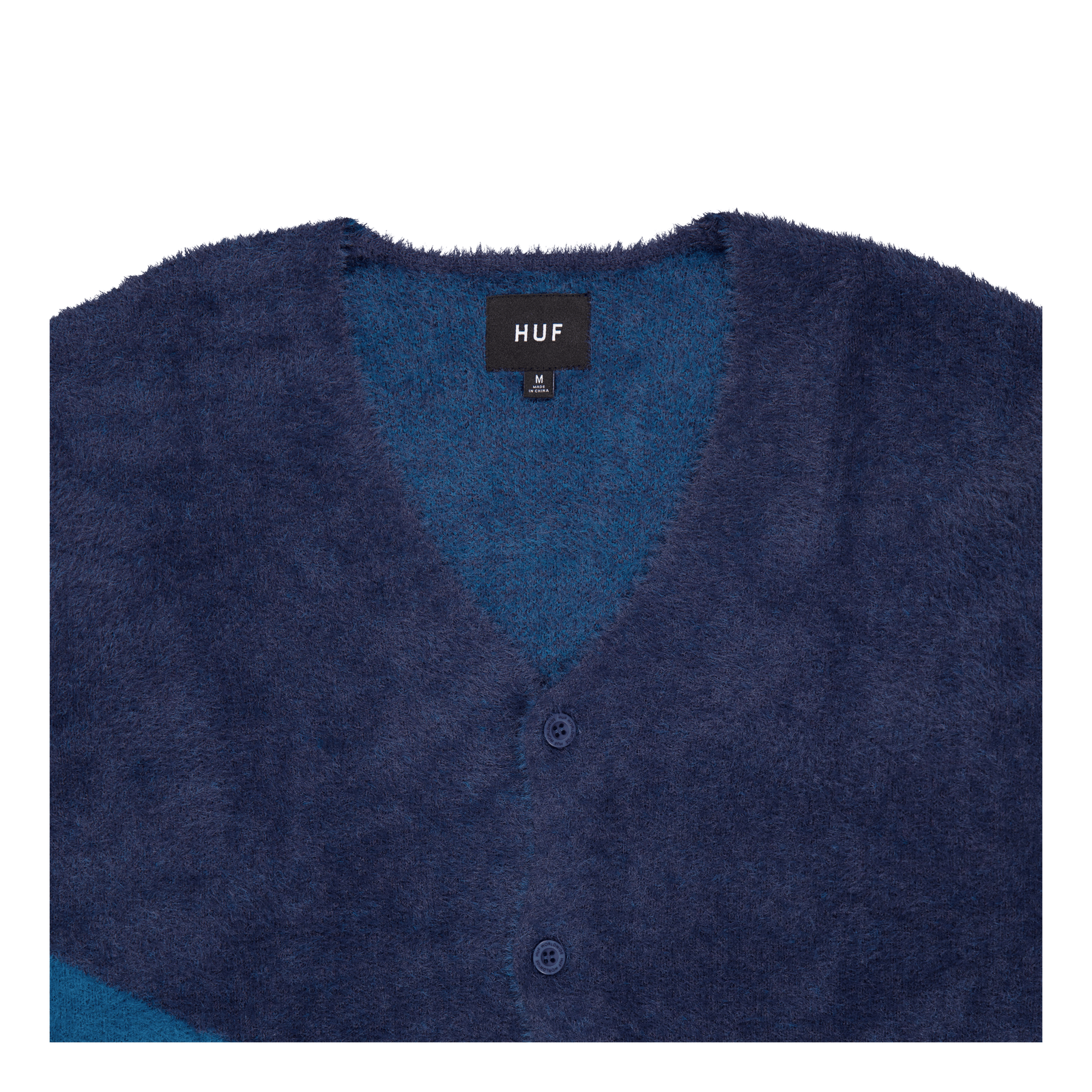 Merged Cardigan Blue Night
