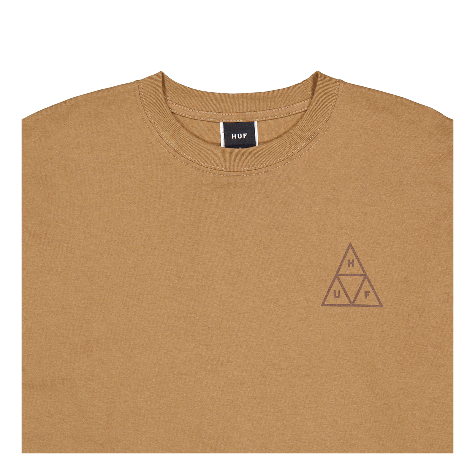 Huf Set Tt L/s Tee Camel