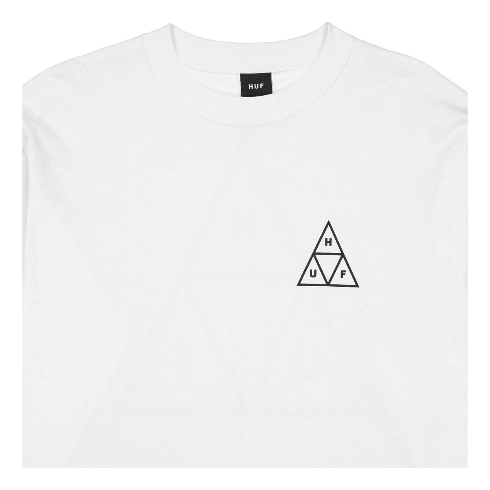 Huf Set Tt L/s Tee White