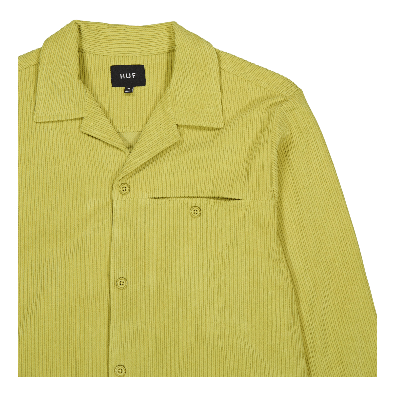 Huf Co Corduroy Overshirt Cactus
