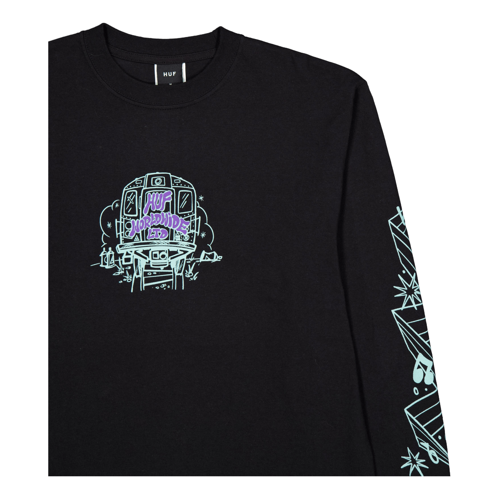 Benchin' L/s Tee Black