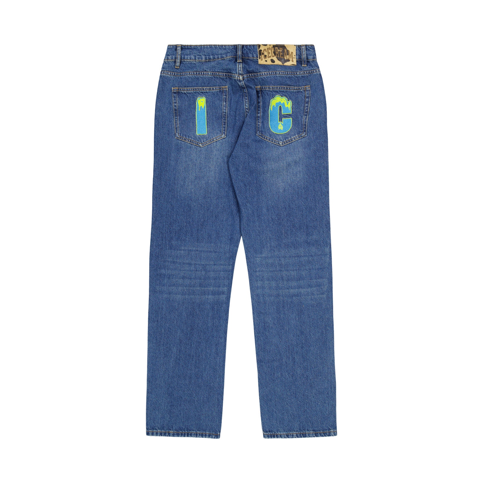 Running Dog Denim Pant Blue