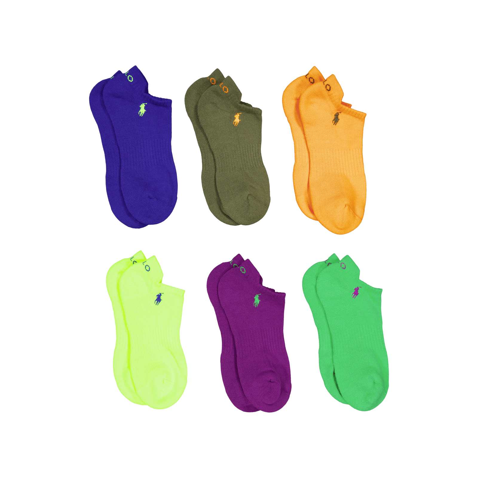 Polo Ralph Lauren Repreve - Polyester-6pk Double 6pk