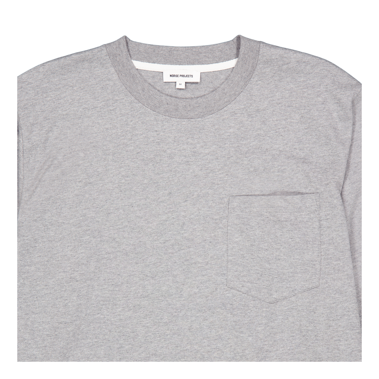 Johannes Standard Pocket Ls Light Grey Melange