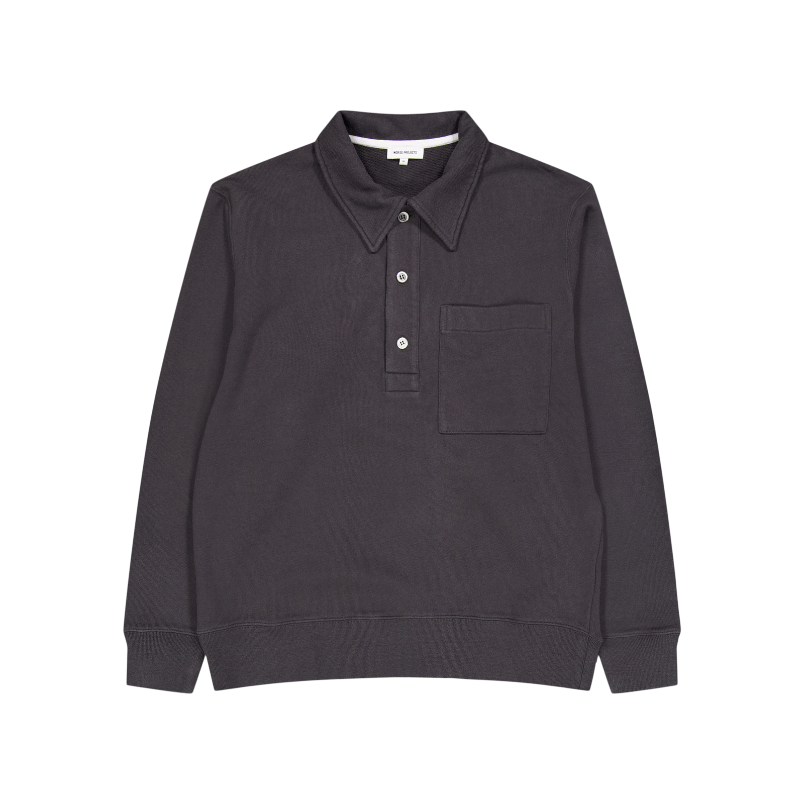 Fraser Relaxed Organic Loopbac Battleship Grey