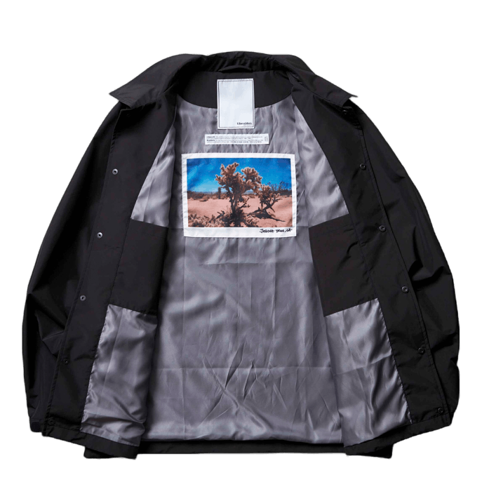 Og Embroidery Coach Jacket Black