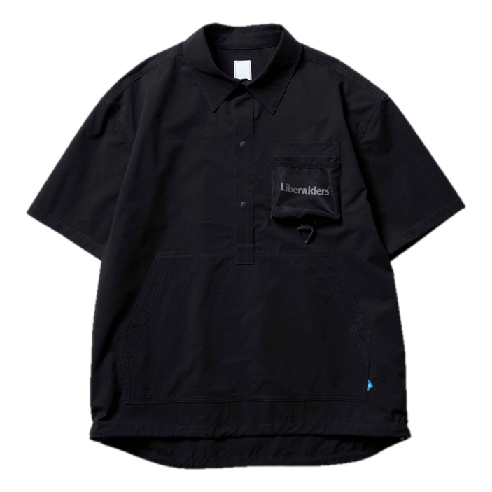 4way Stretch Half Shirt Black