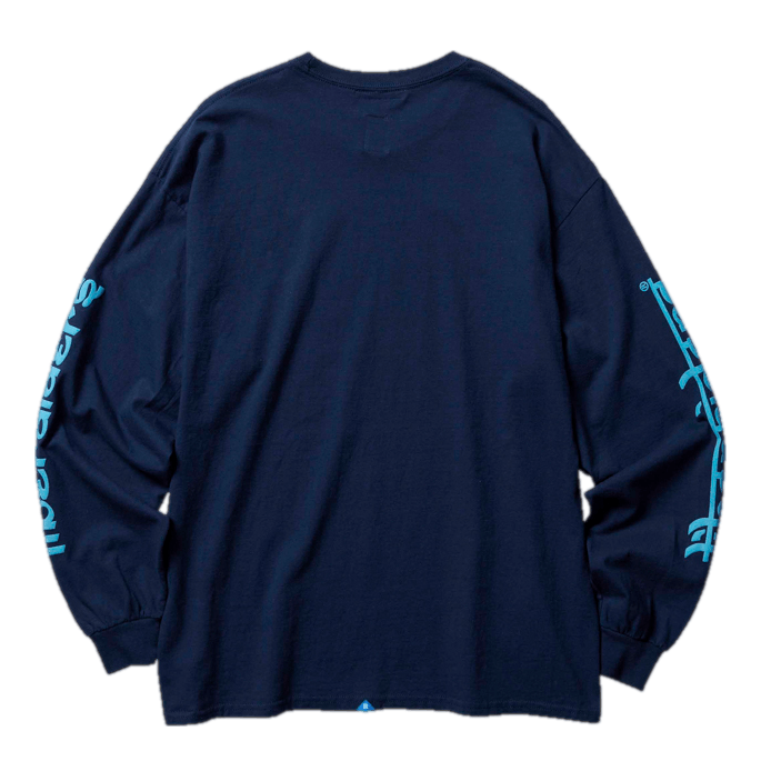 Lr Logo L/s Tee Navy