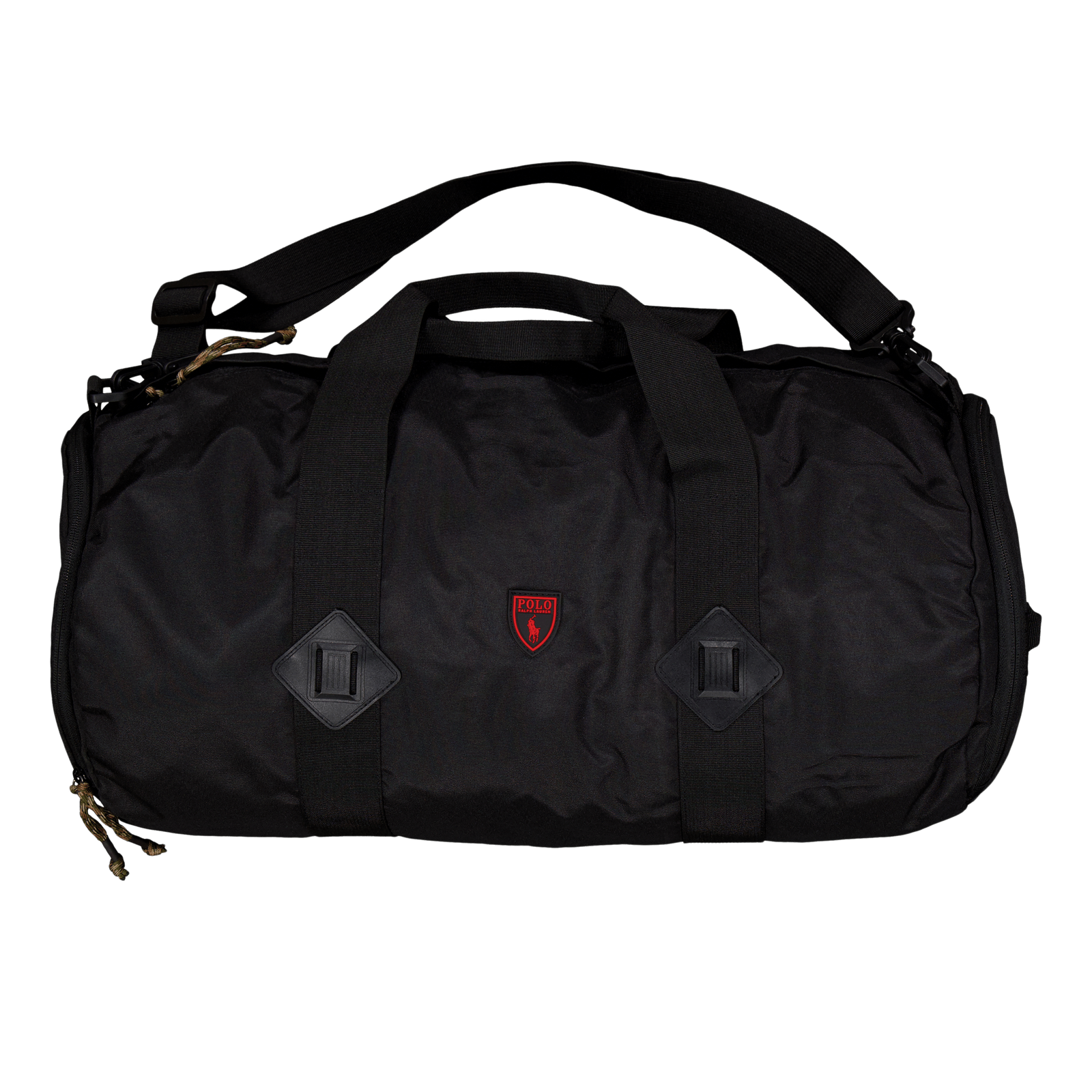 Canvas Duffel Black/Red