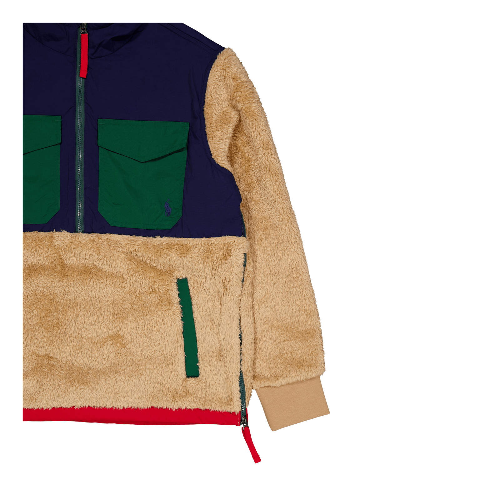 Hybrid Hoodie Camel Multi