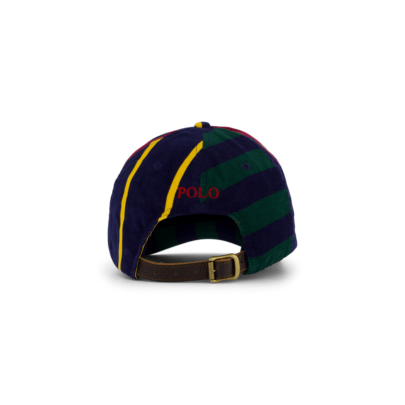 Striped Corduroy Ball Cap Fun Stripes Multi