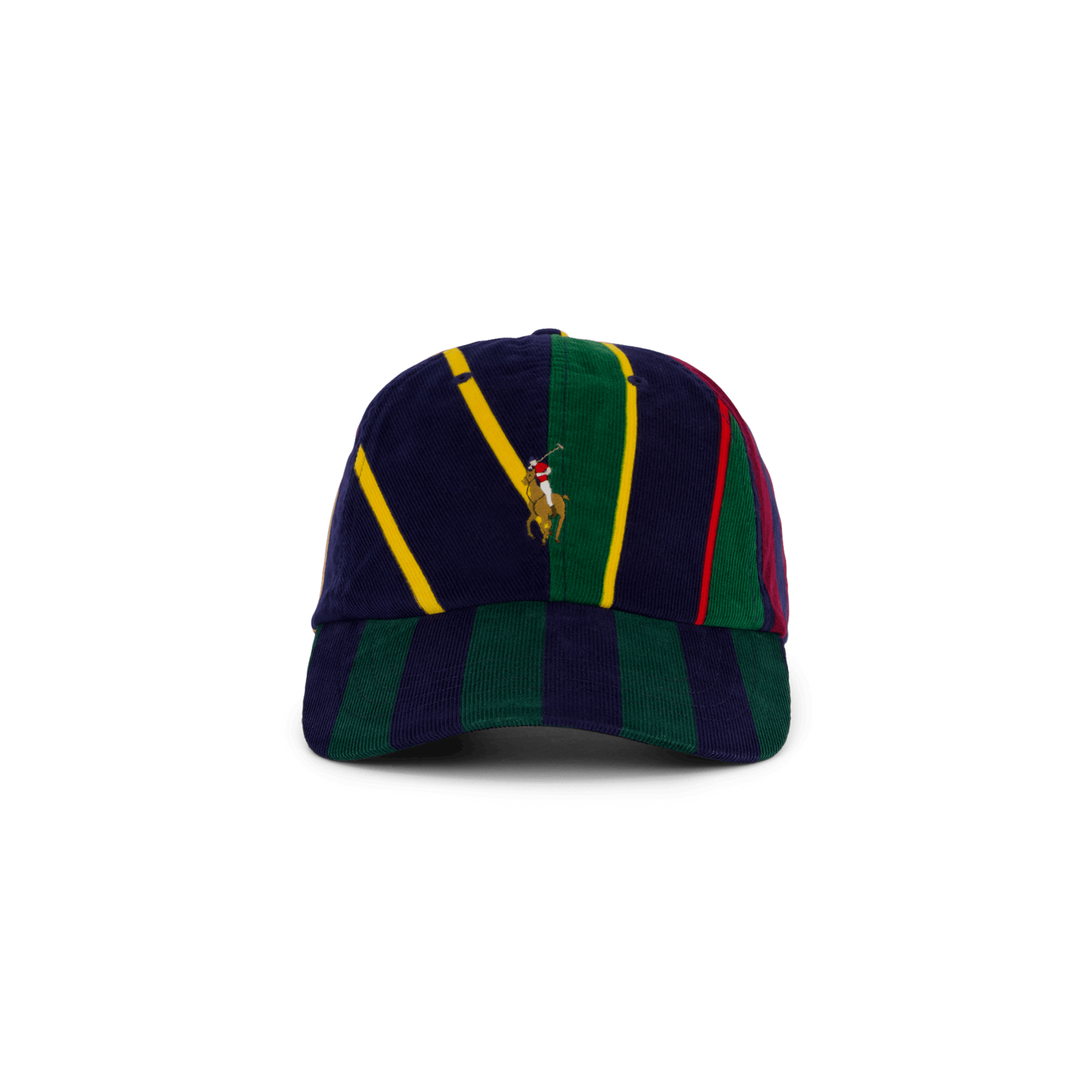 Striped Corduroy Ball Cap Fun Stripes Multi