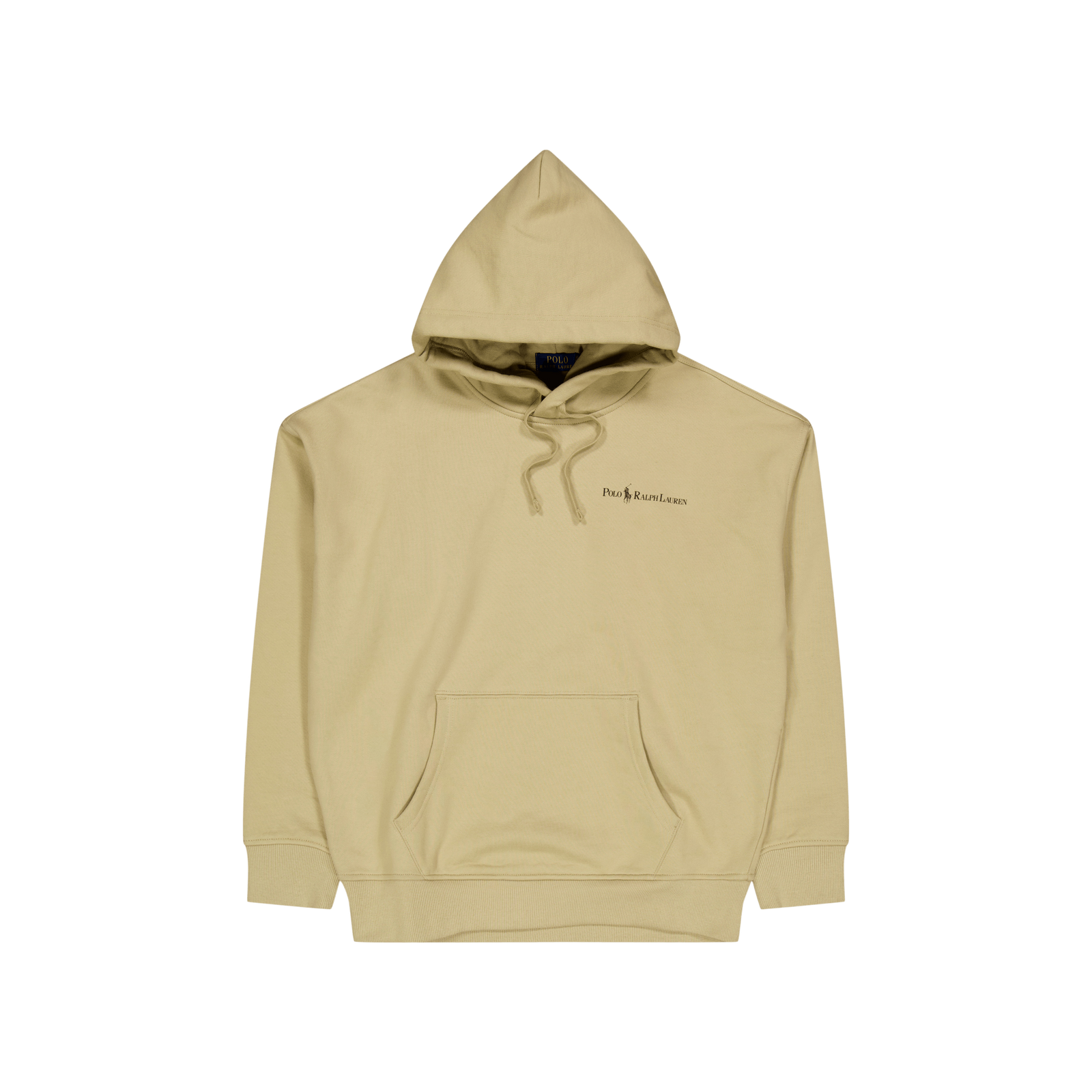 Relaxed Fit Logo Fleece Hoodie Classic Khaki