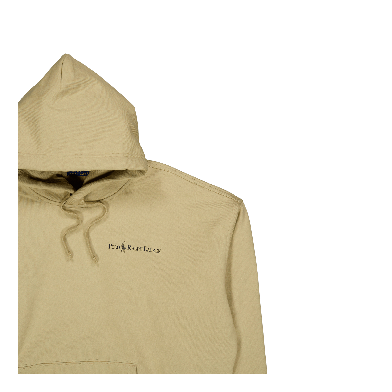 Relaxed Fit Logo Fleece Hoodie Classic Khaki