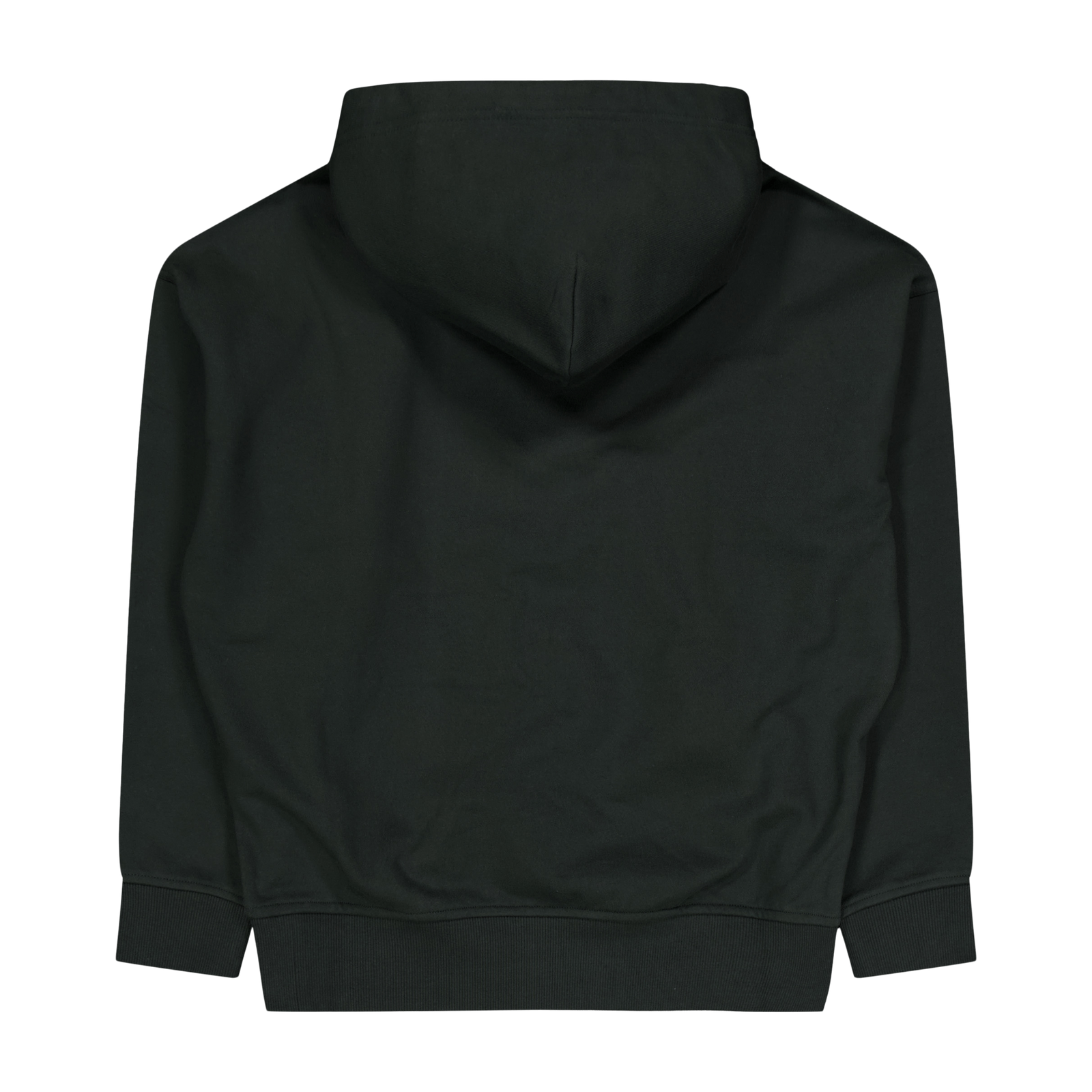 Relaxed Fit Logo Fleece Hoodie Faded Black Canvas