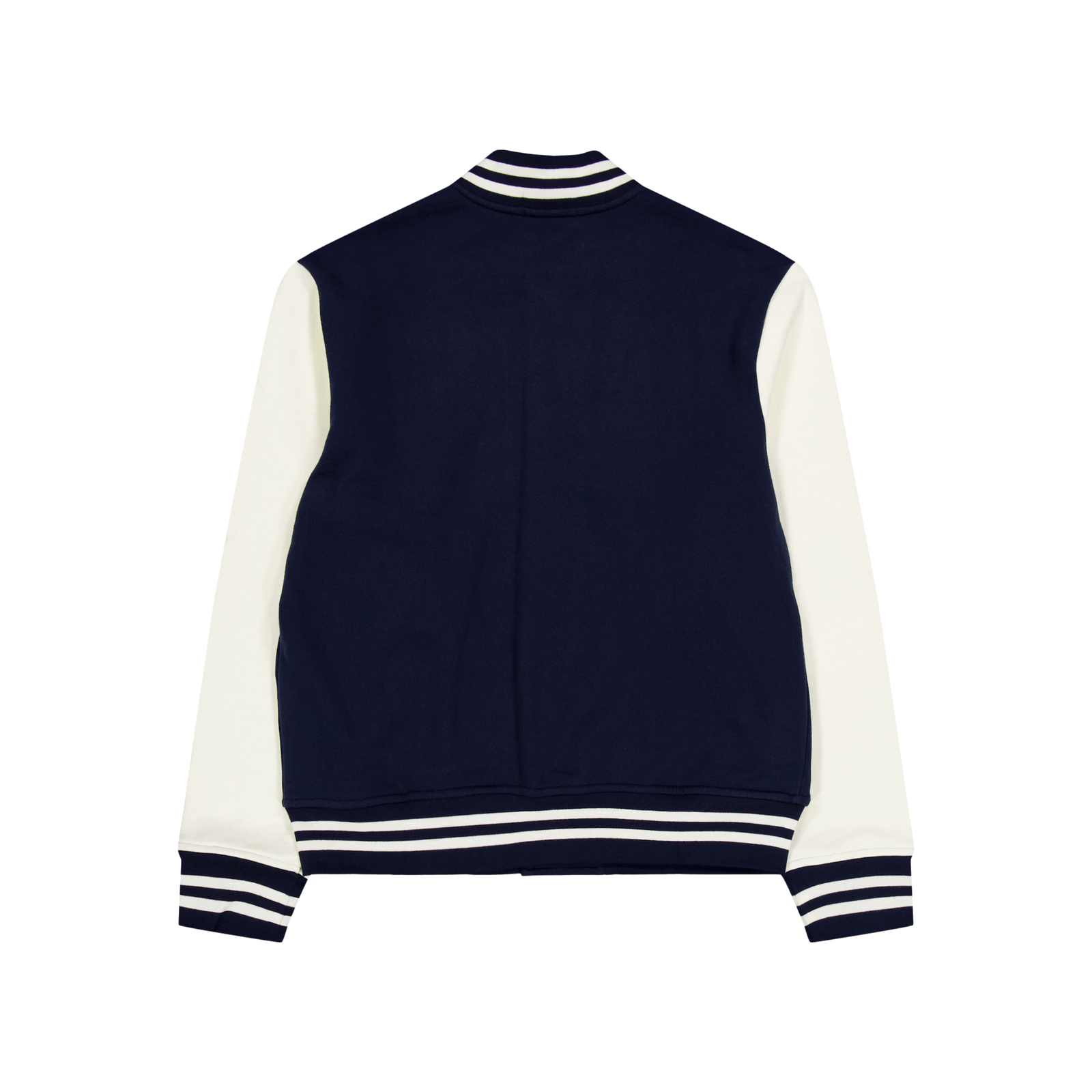 Fleece Baseball Jacket Cruise Navy/Clubhouse Cream