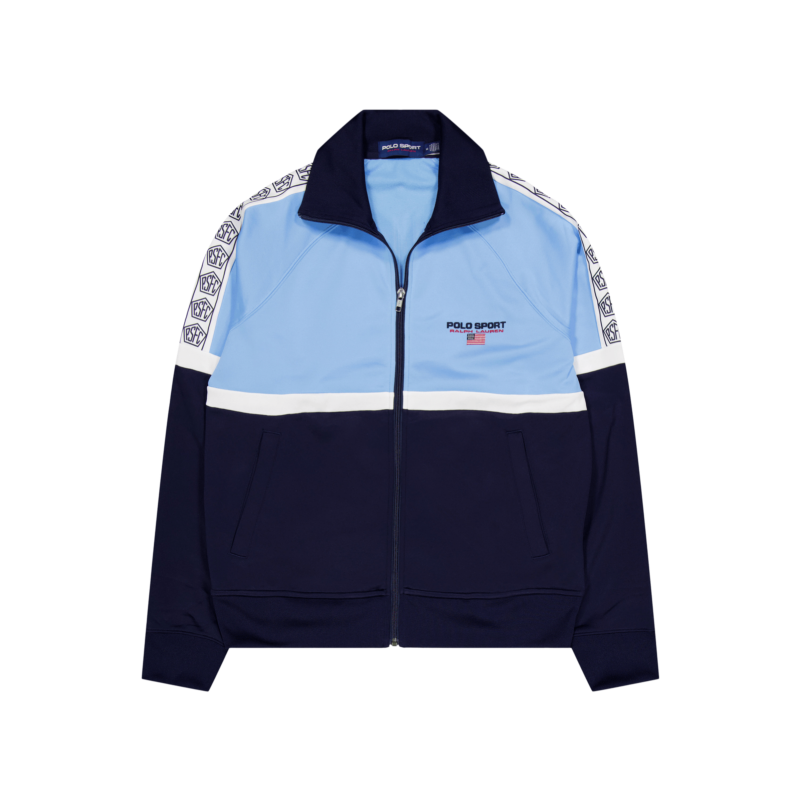 Polo Sport Fleece Track Jacket Cruise Navy Multi