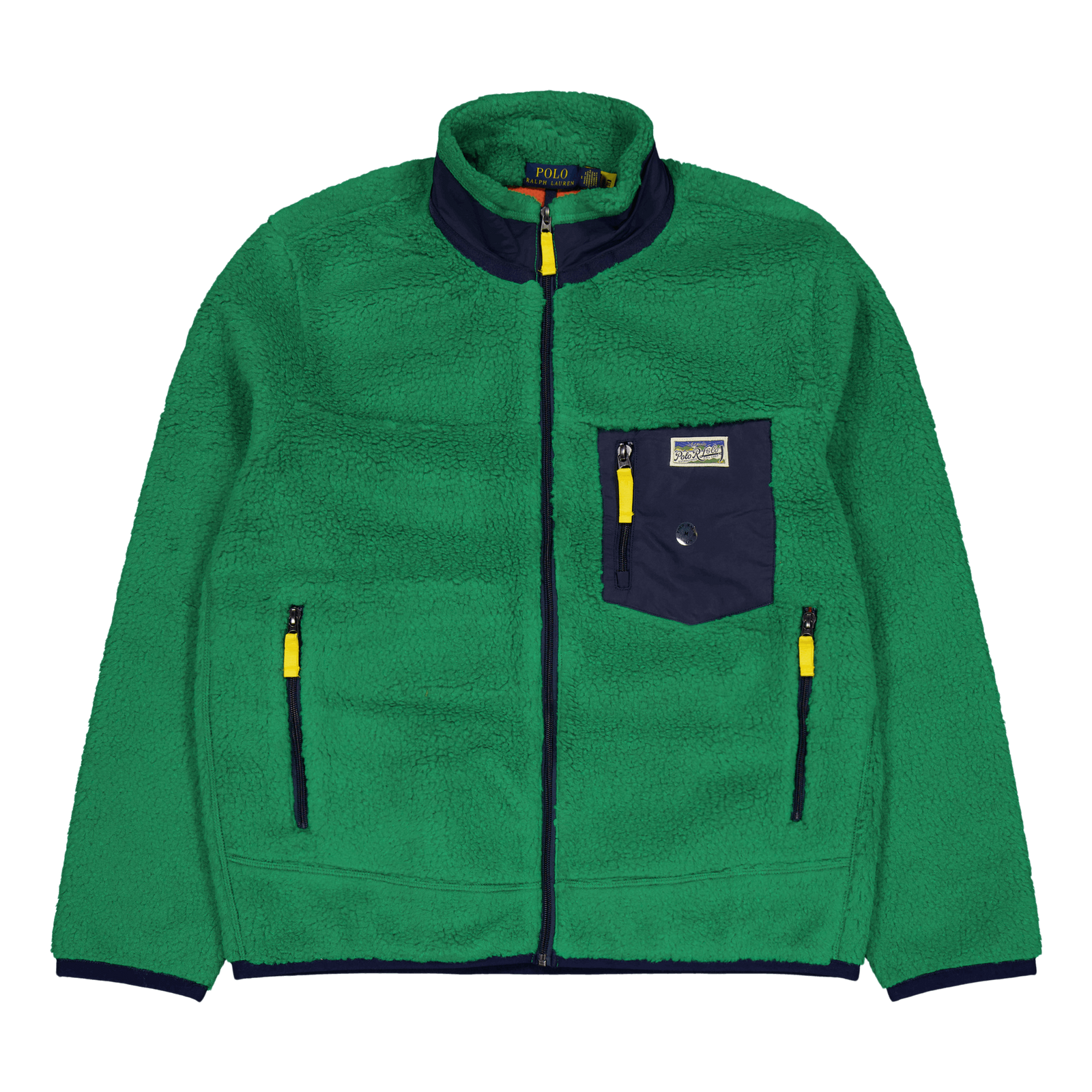 Pile Fleece Jacket Billiard
