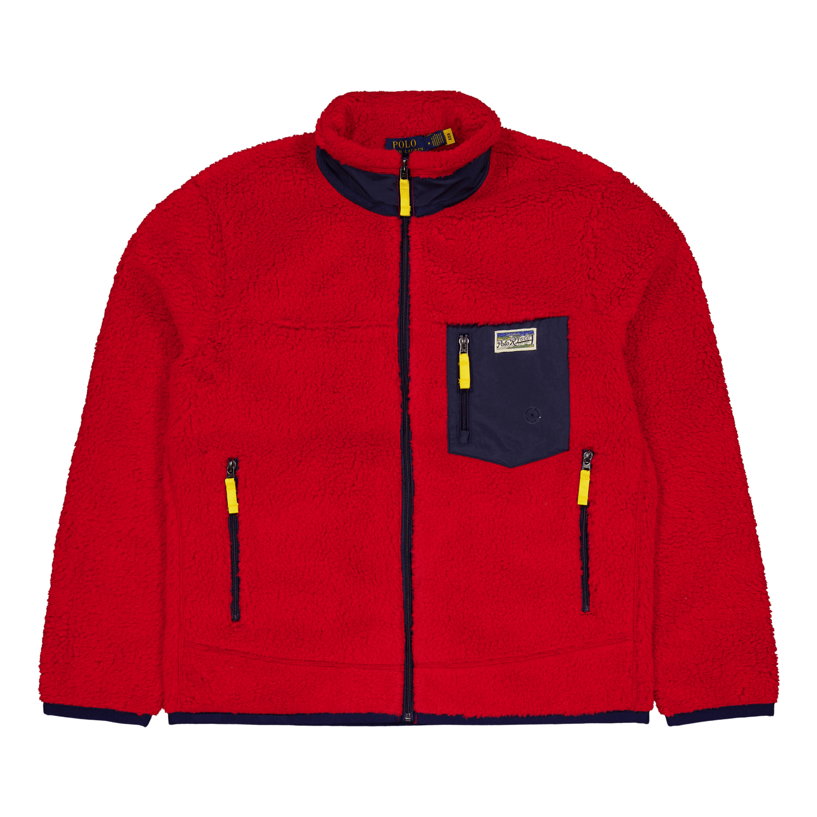 Pile Fleece Jacket Rl 2000 Red