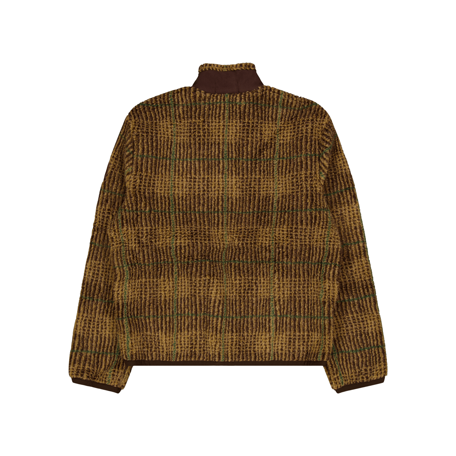 Glen Plaid Pile Fleece Jacquard Jacket Glen Plaid Multi