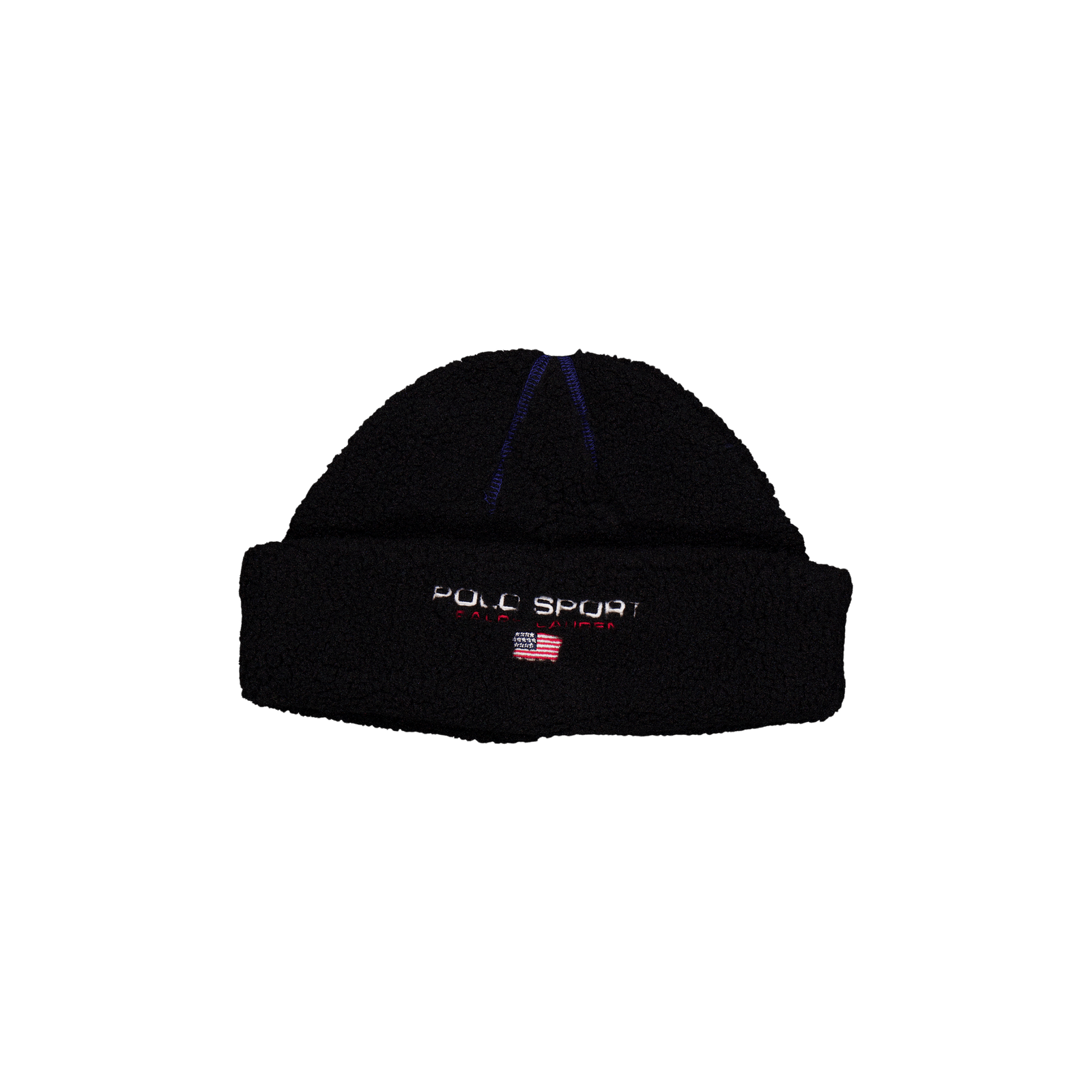 Ps Fleece Beanie Polo Black/royal