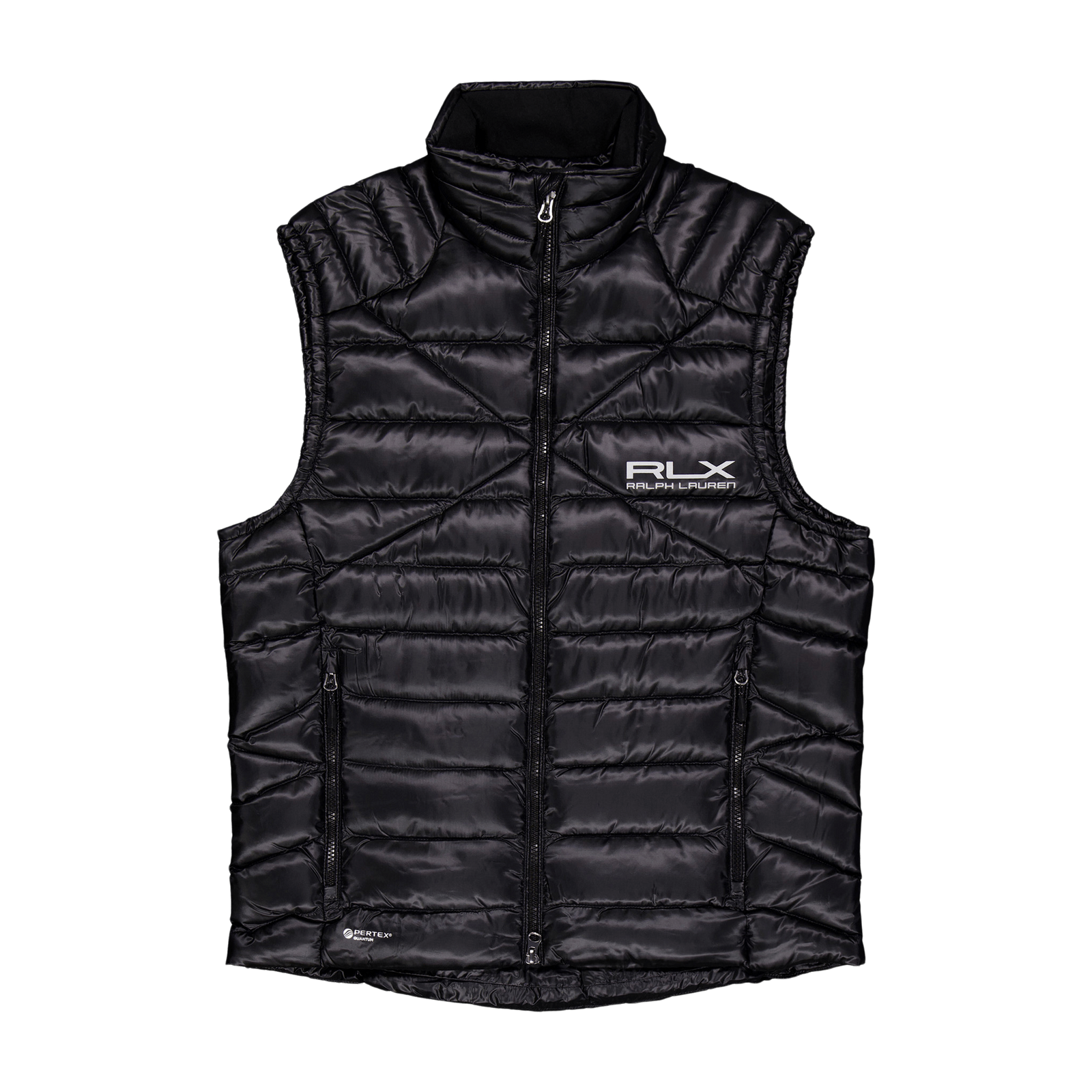 Water-Repellent Down Vest Polo Black