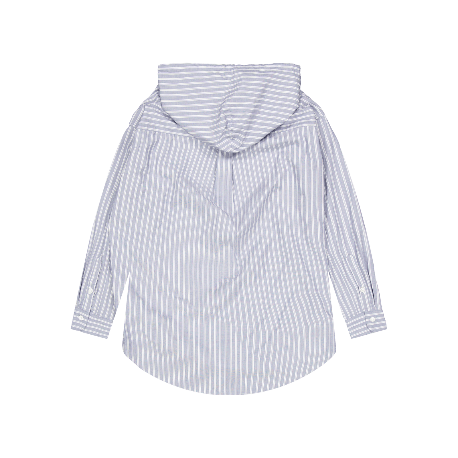 Hooded Shirt Ls White