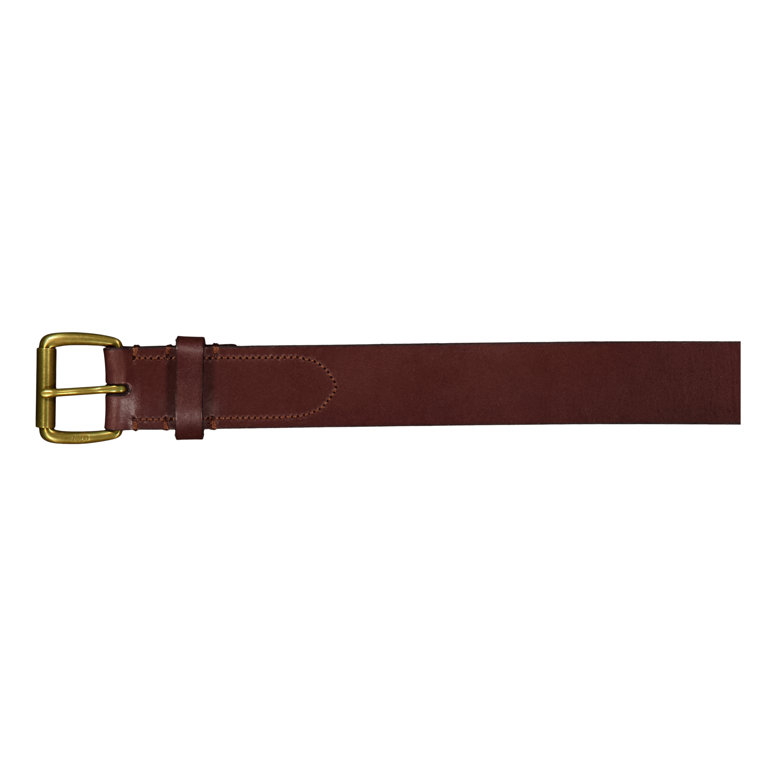 Tumbled Leather Belt Brown