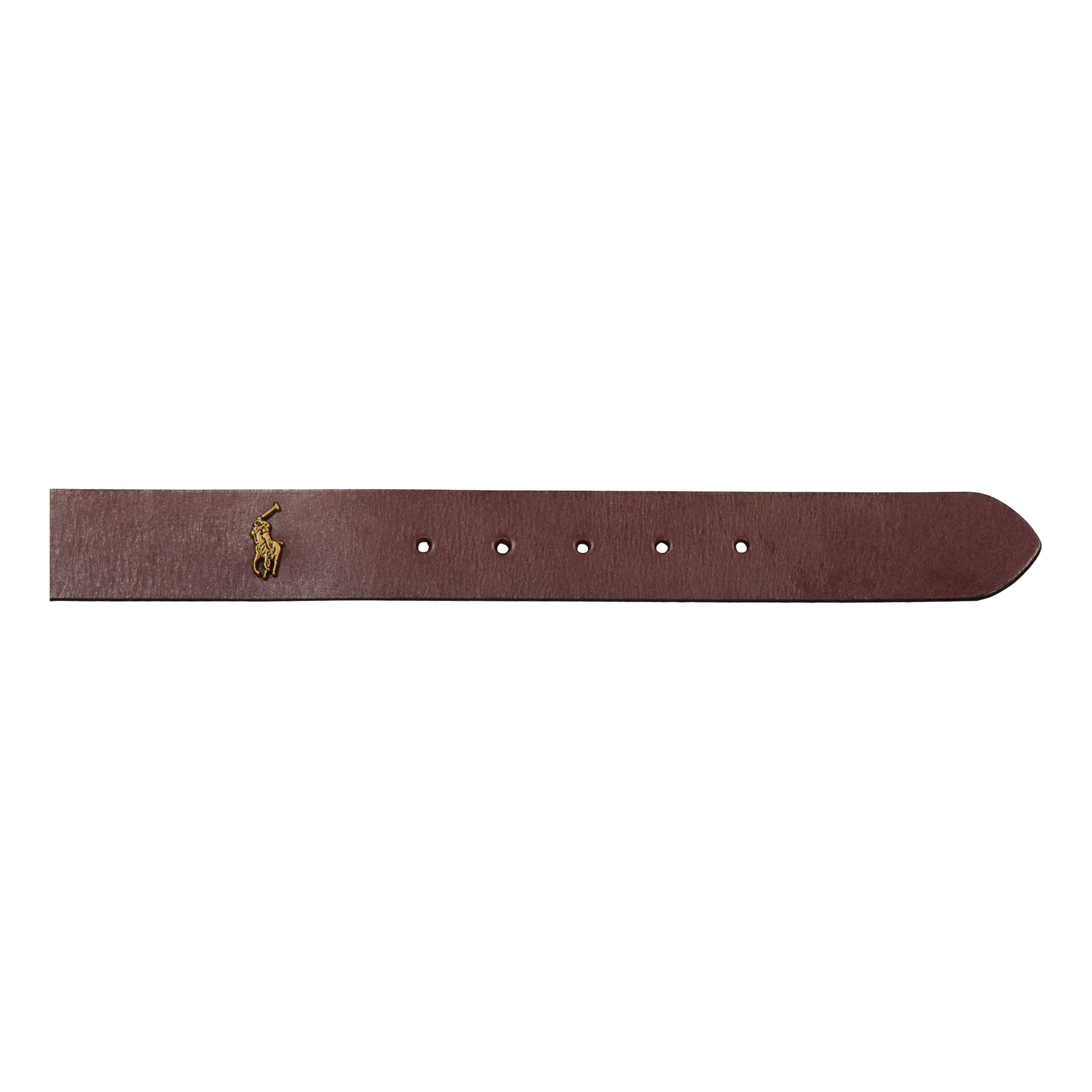 Tumbled Leather Belt Brown