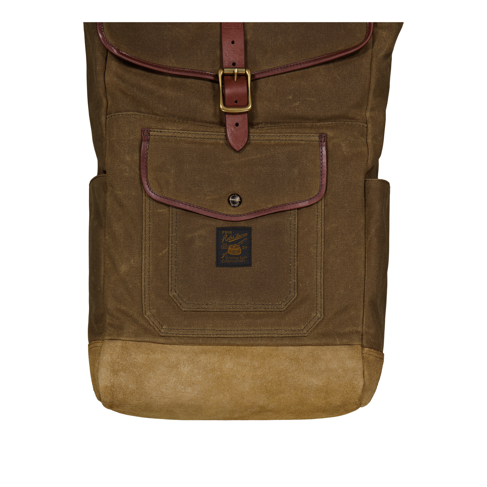 Polo Ralph Lauren Oil Cloth Zip Backpack 001