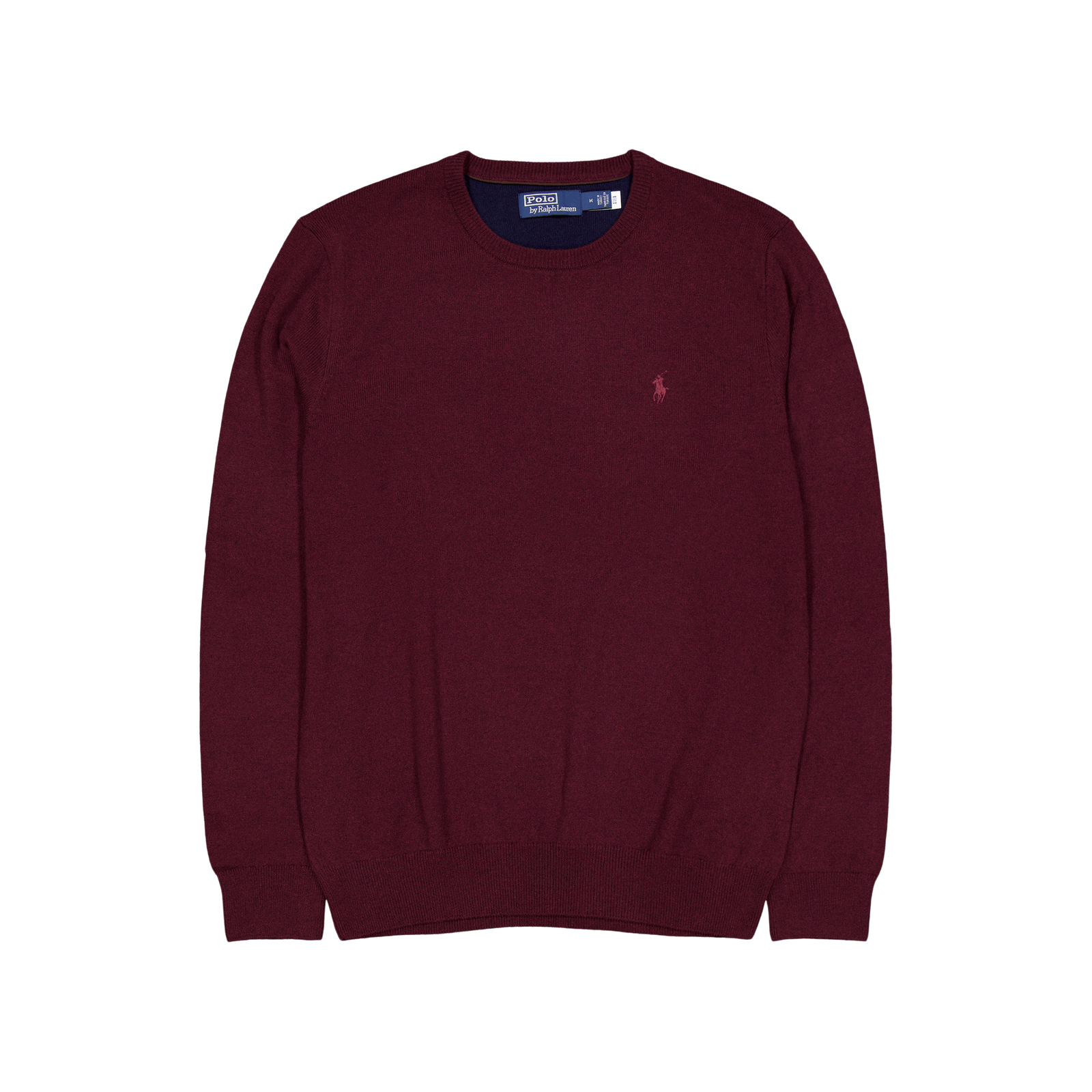 Polo Ralph Lauren Merino Knit Cn 006 Aged Wine