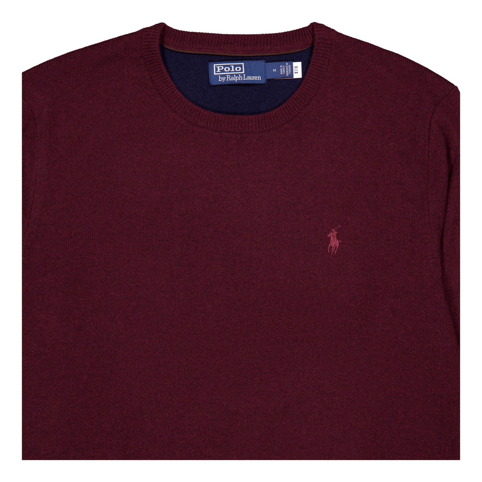 Polo Ralph Lauren Merino Knit Cn 006 Aged Wine