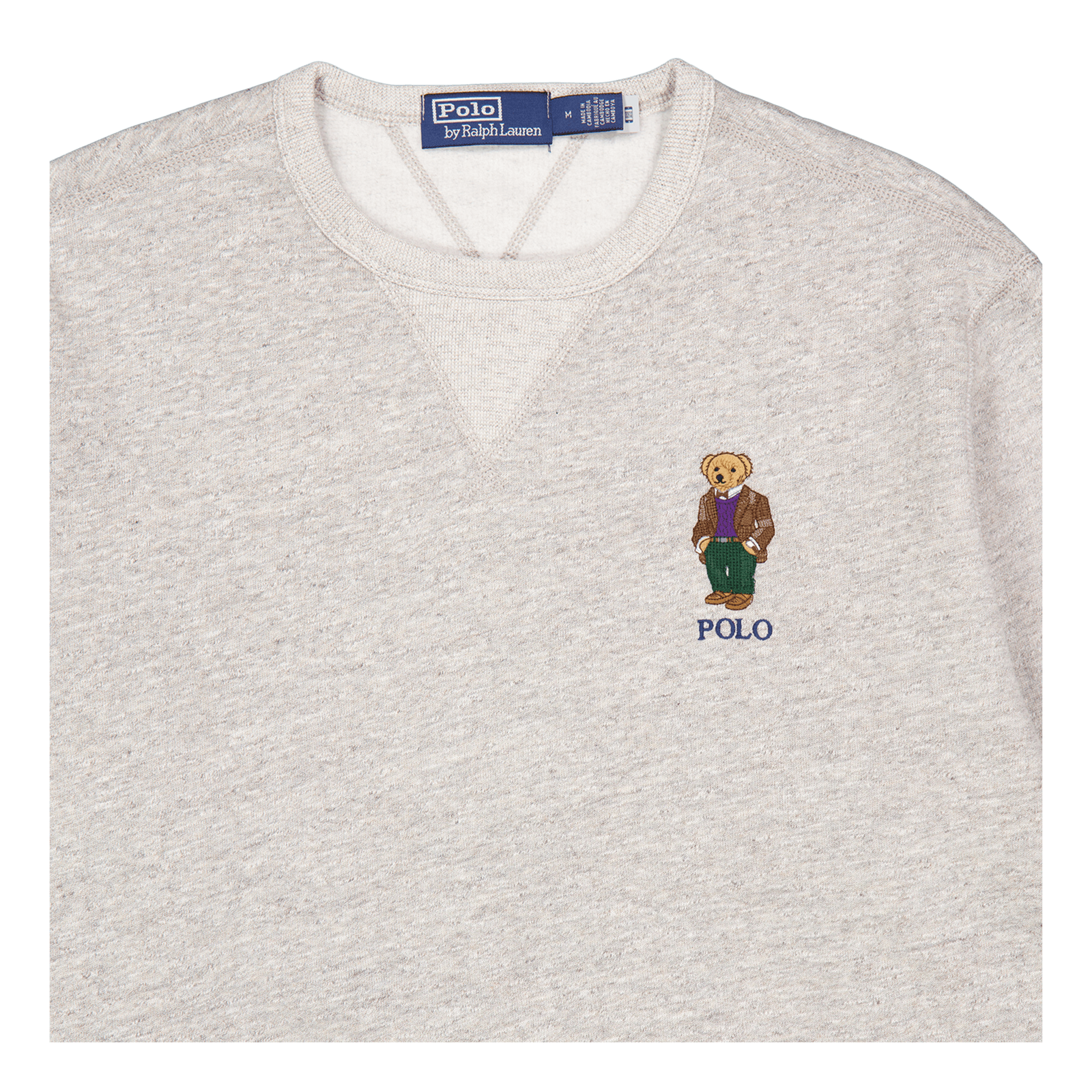 Polo Ralph Lauren Vintage Fleece Bear Sweatshirt 001 Fa23 Loft Hrtg Bea