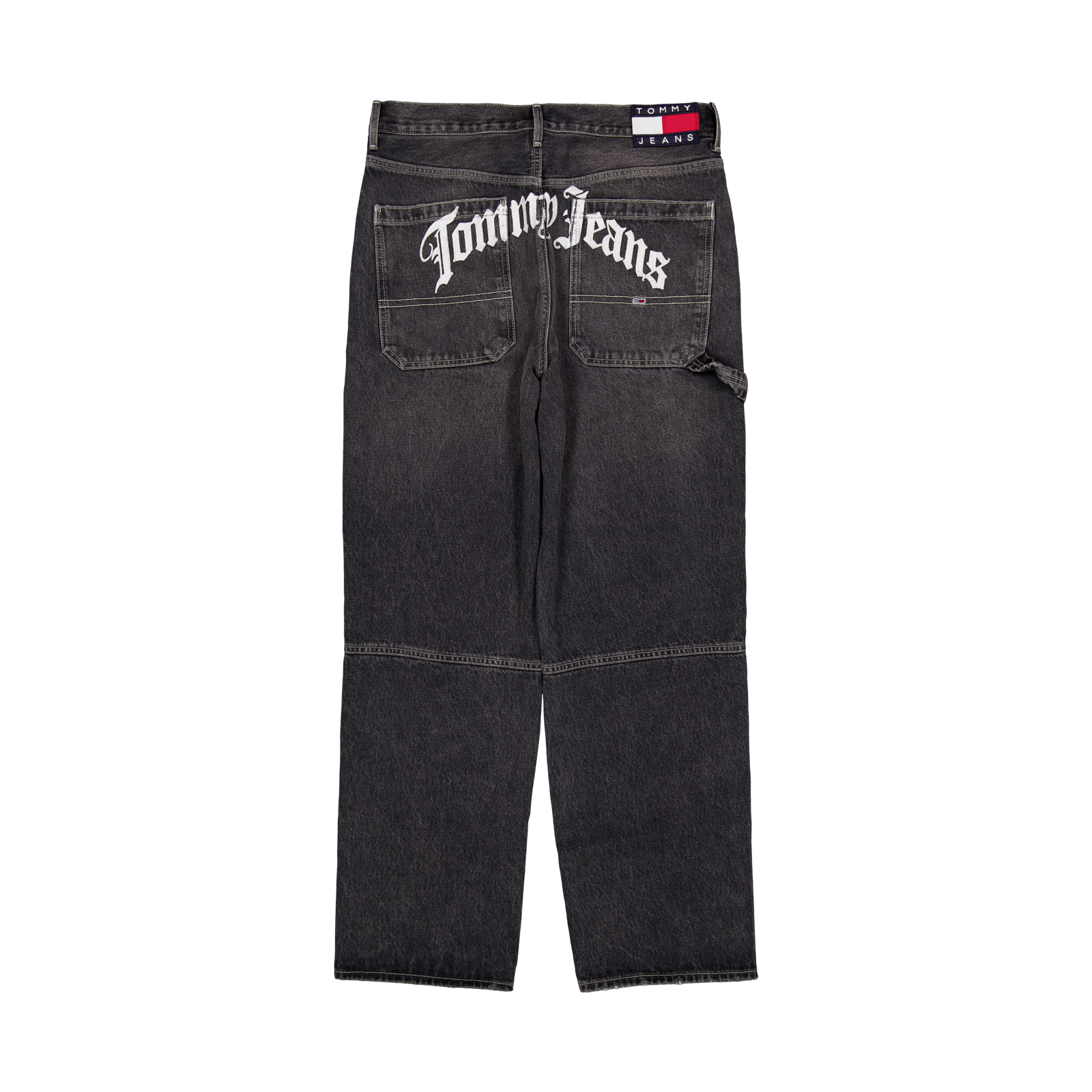 Aiden Baggy Jean Printed Dg708 Denim Black