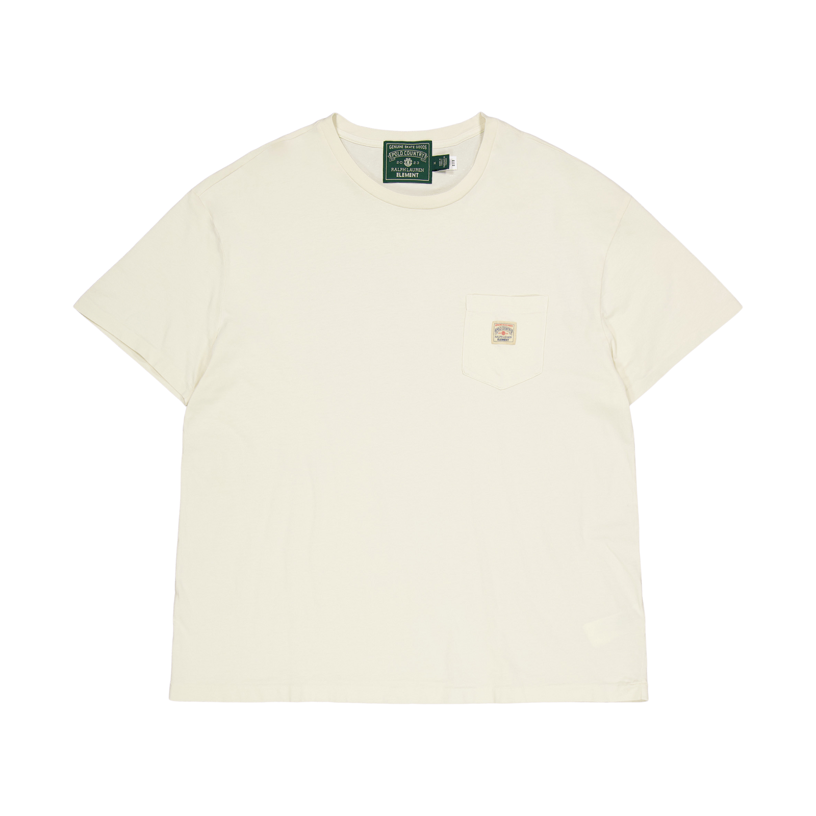 Polo x Element Big Fit Jersey T-Shirt Ecru
